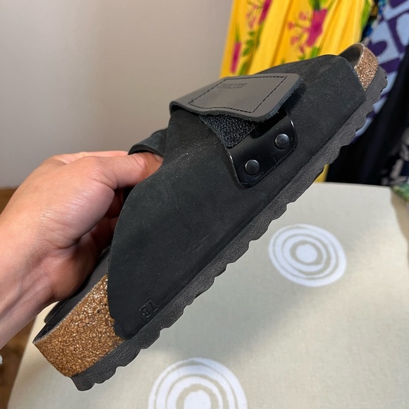 Kyoto Nubuck Leather - Black - Picture 9 of 13